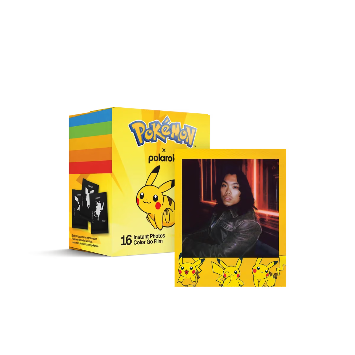 Polaroid Go Color Film Pokemon Frame - Double pack (16 Shots)