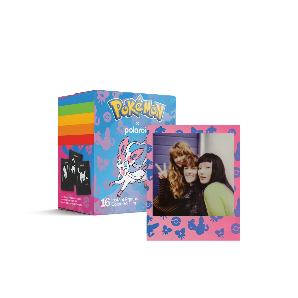 Polaroid Go Color Film Pokemon Frame - Double pack (16 Shots)