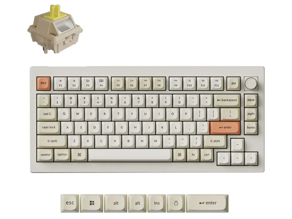 Keychron V1 Ultra 8K Wireless Custom Mechanical Keyboard