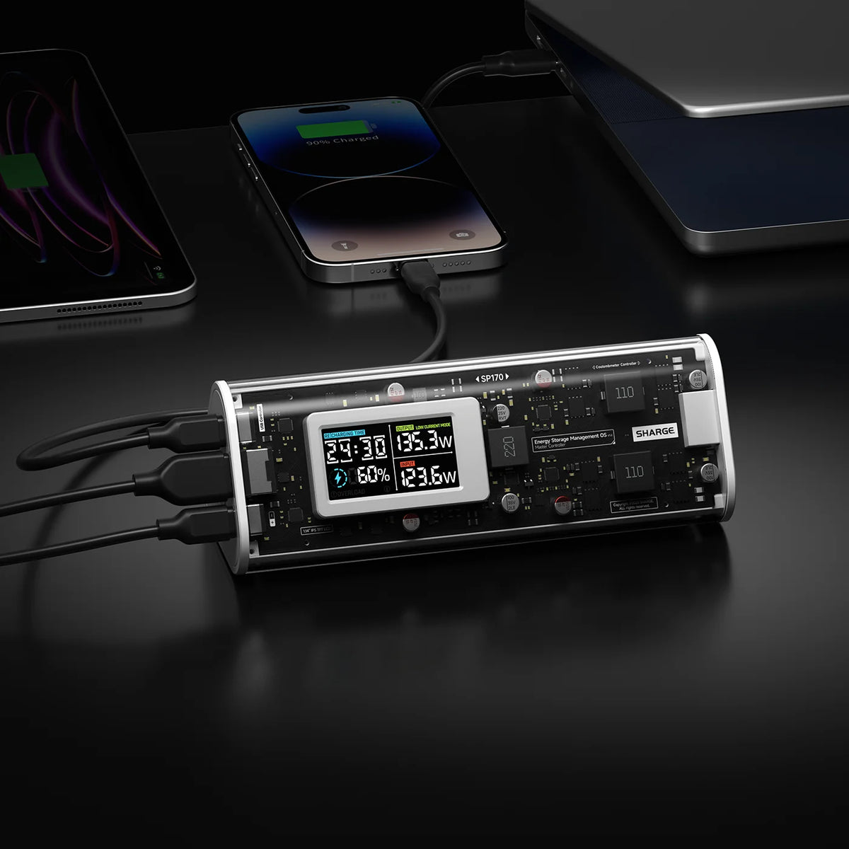 Sharge Cyber Prism 170 24000mAh Power Bank
