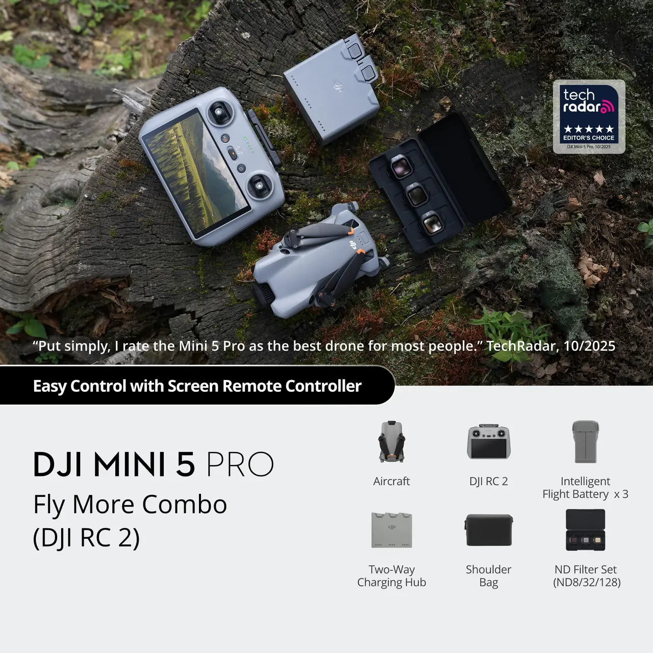 DJI Mini 5 Pro Fly More Combo (DJI RC 2)