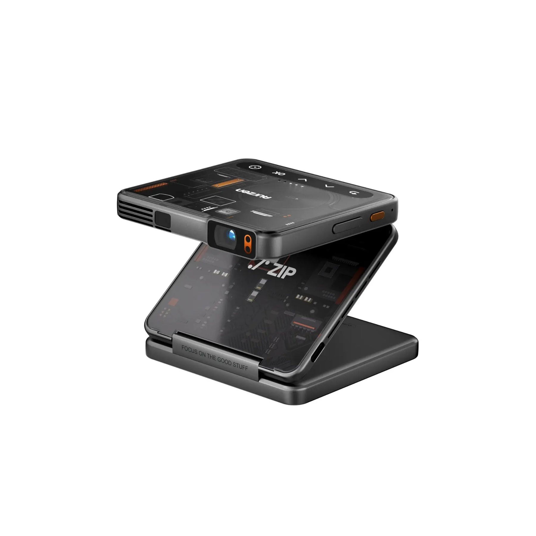 Aurzen ZIP Tri-Fold Portable Projector