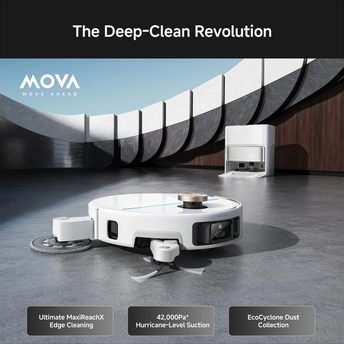 MOVA V70 Ultra Complete Wet and Dry Robotic Vacuum