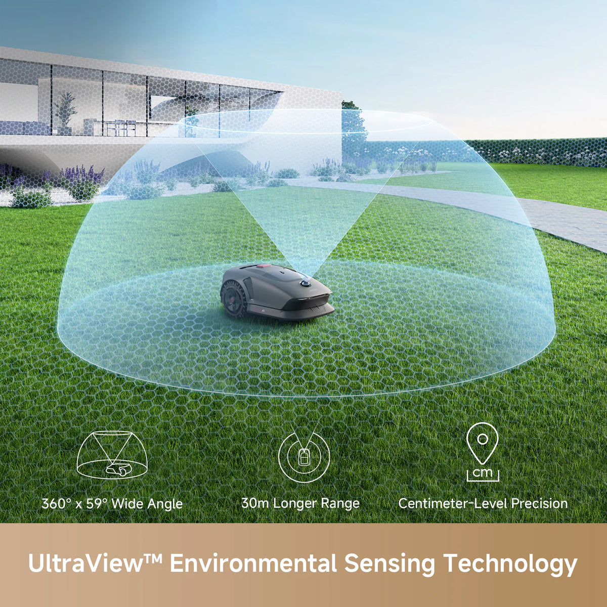 MOVA LiDAX Ultra 1000 Robot Lawn Mower