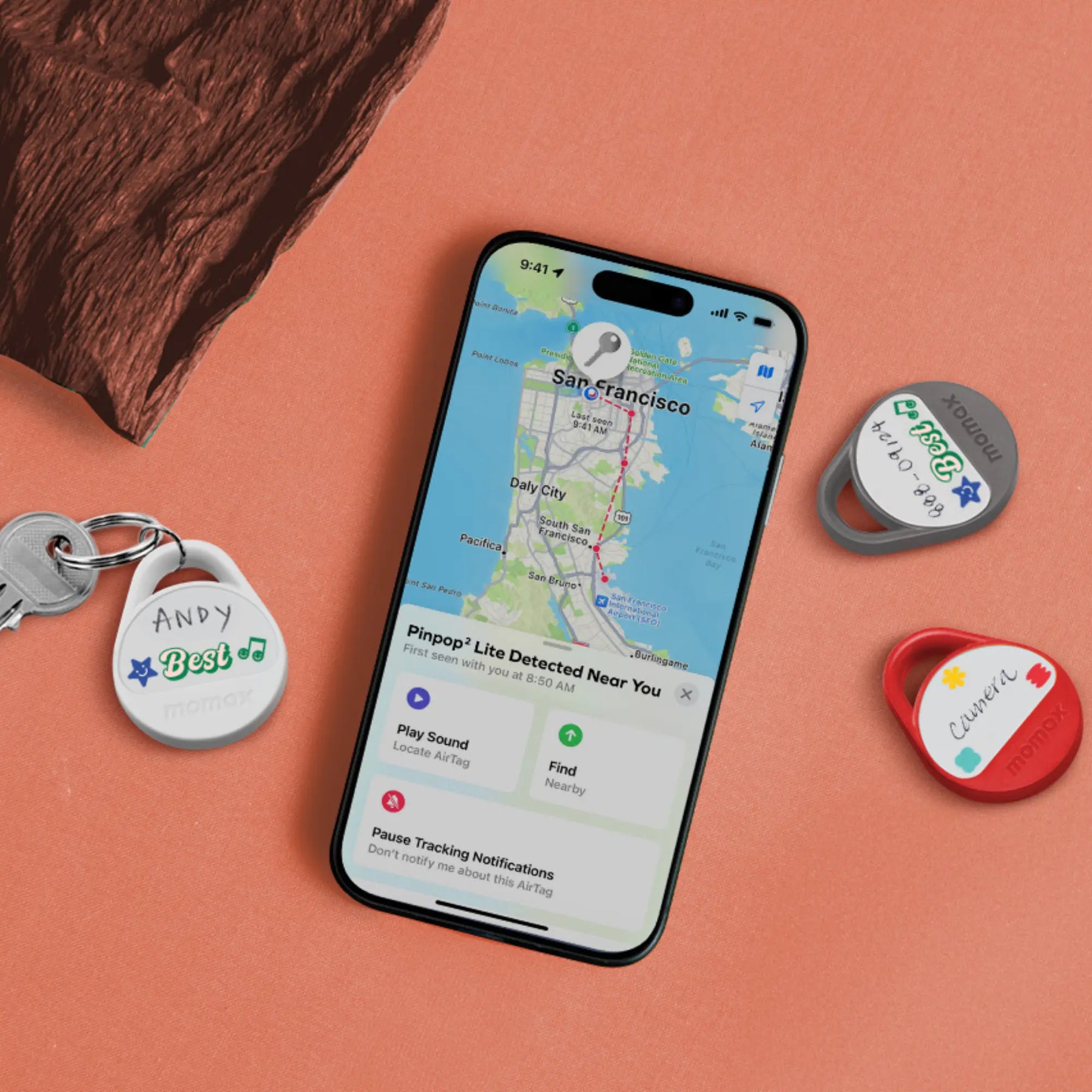 Momax Pinpop Lite Find My Locator