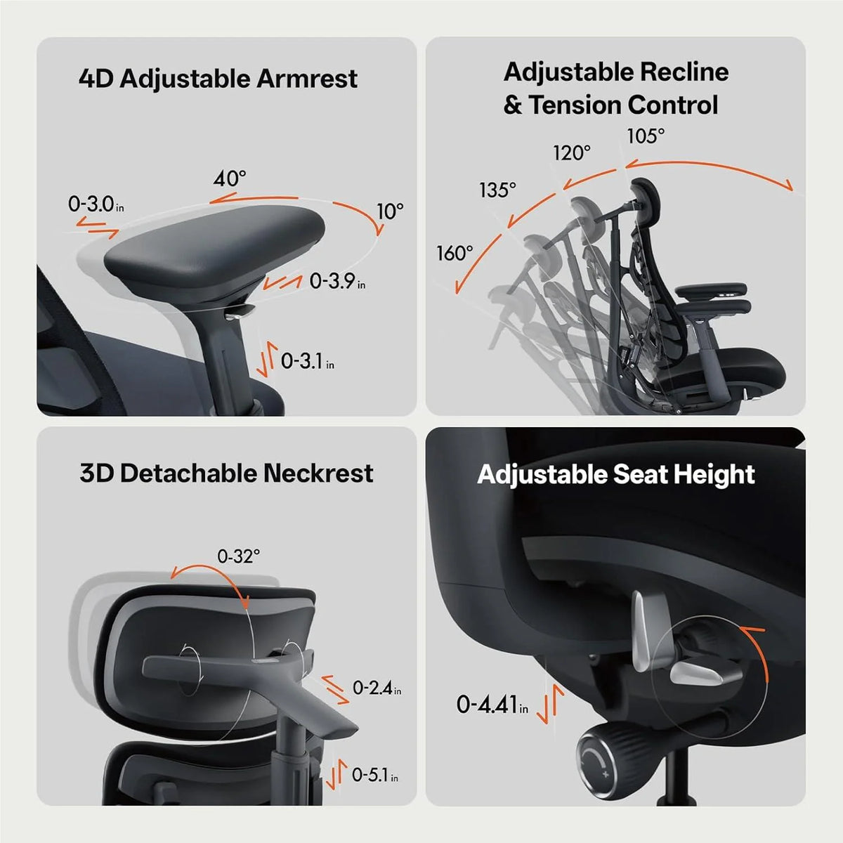 LiberNovo Omni Smart Dynamic Ergonomic Chair