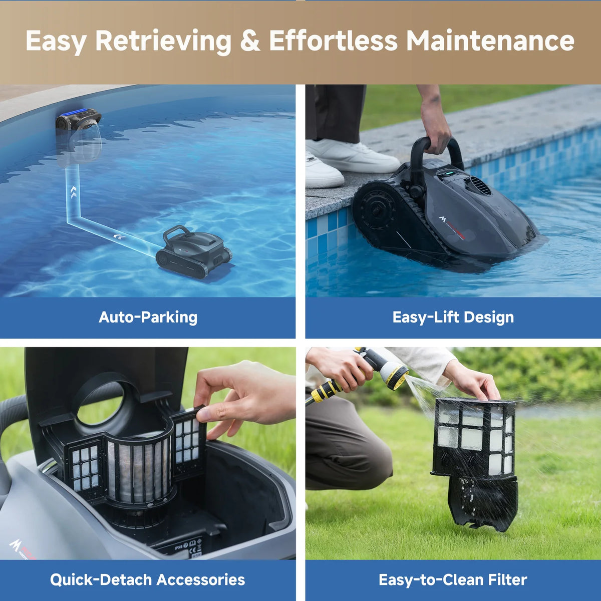 MOVA Diver A10 Robotic Pool Cleaner