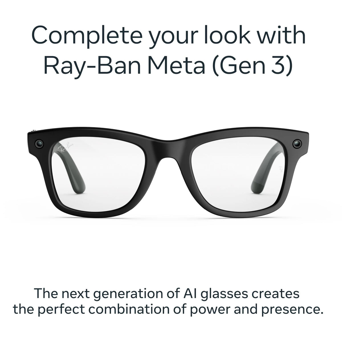 Ray-Ban Meta Wayfarer (Gen 3)