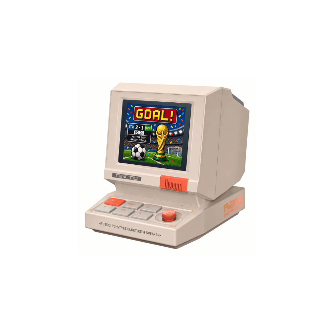 Divoom MiniToo Retro Pixel Bluetooth Speaker