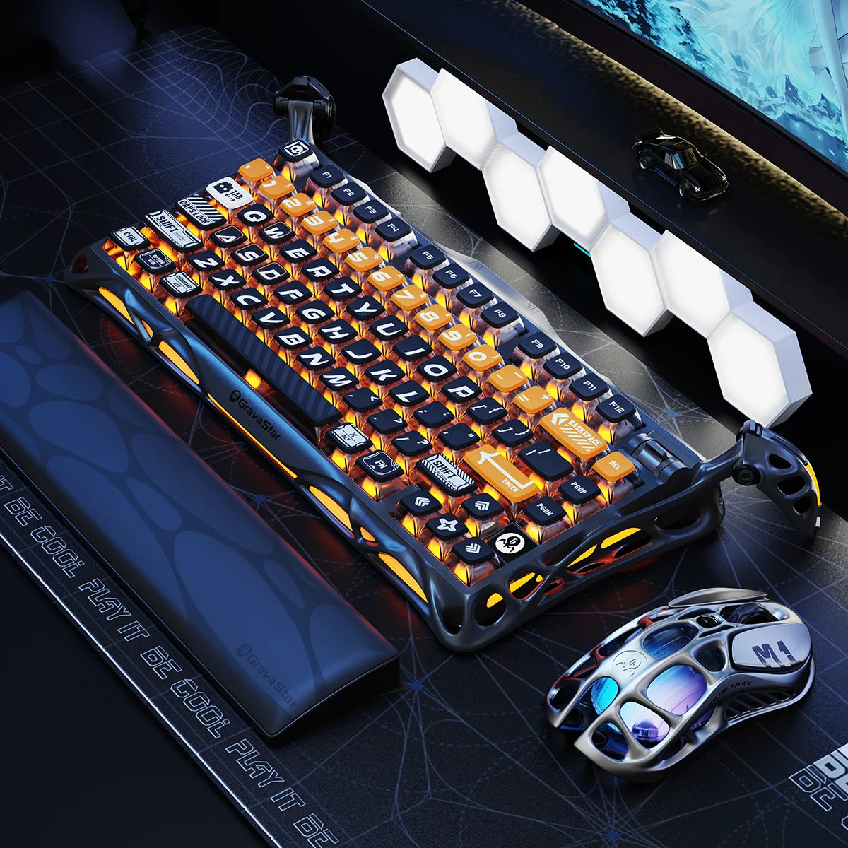 GravaStar Mercury K1 Pro Gaming Keyboard