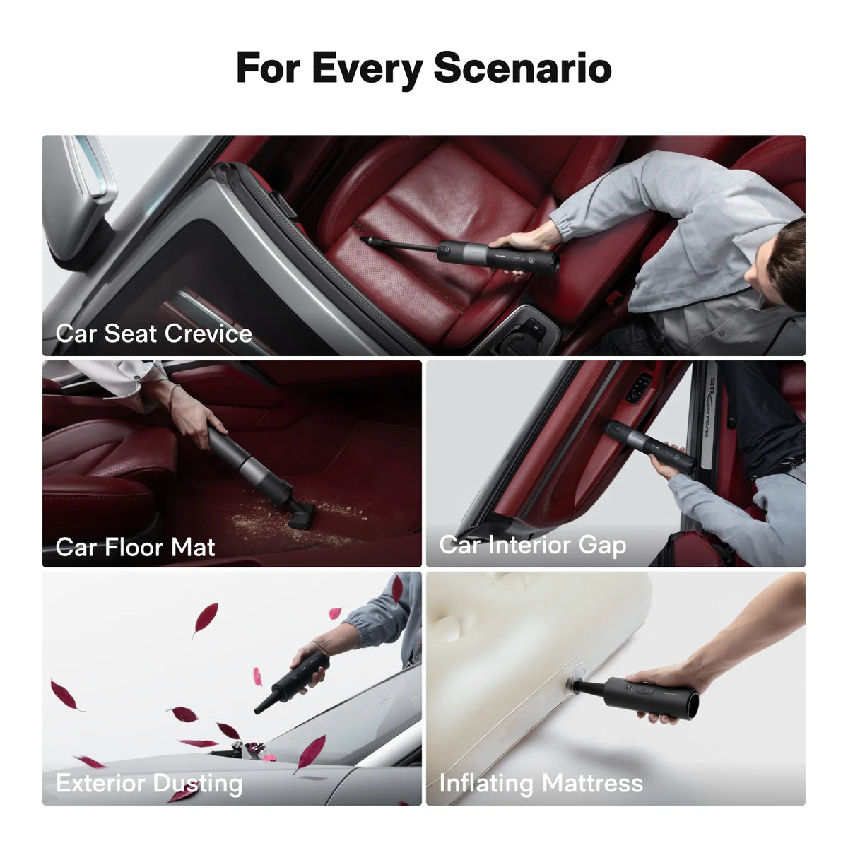 HOTO AutoCare Plus Air Duster & Vacuum