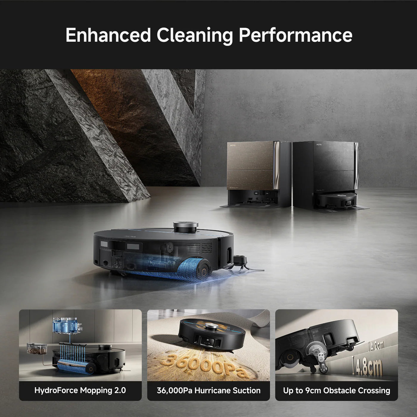 MOVA Z70 Ultra Roller Wet and Dry Robotic Vacuum