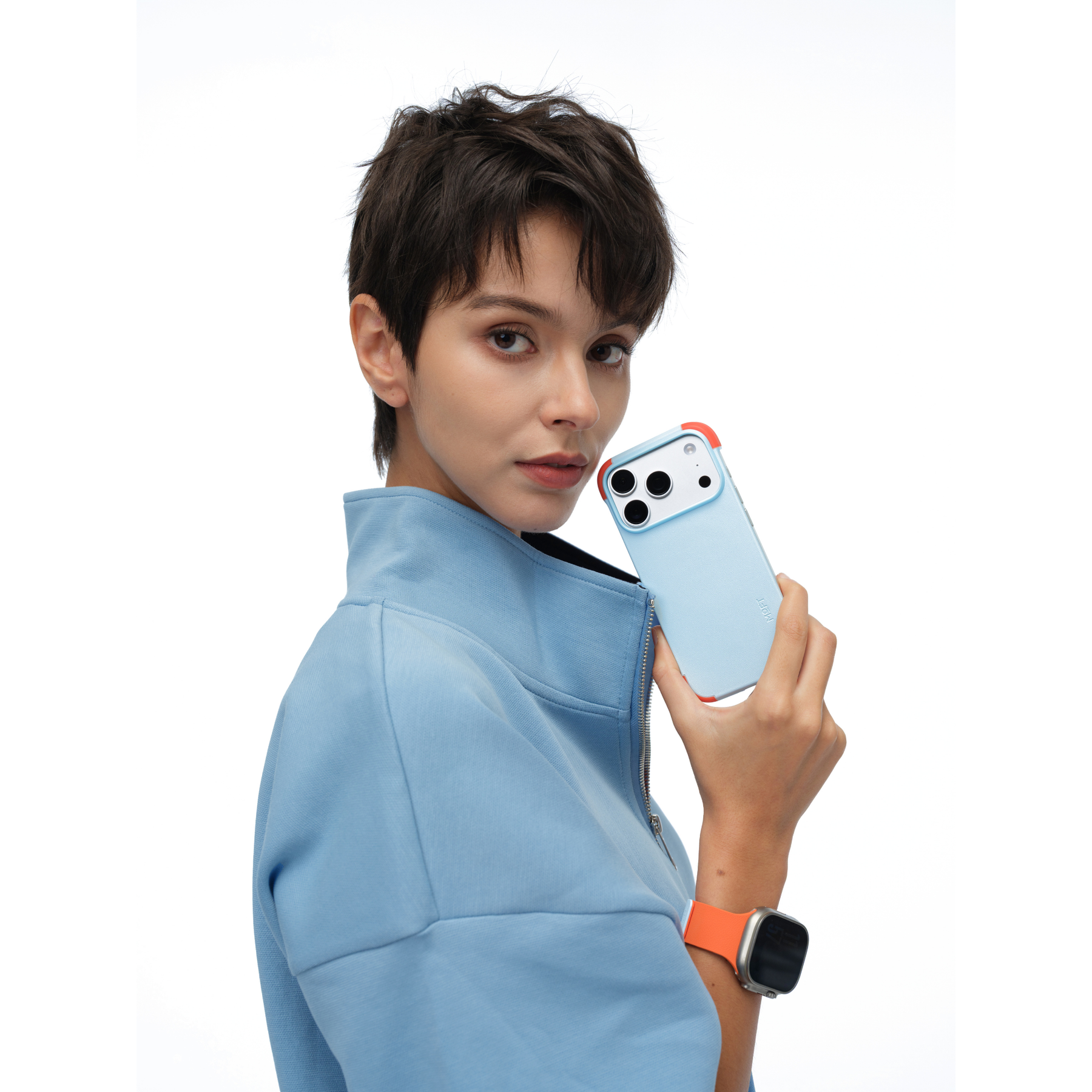 MOFT Color-blocking Snap Phone Case