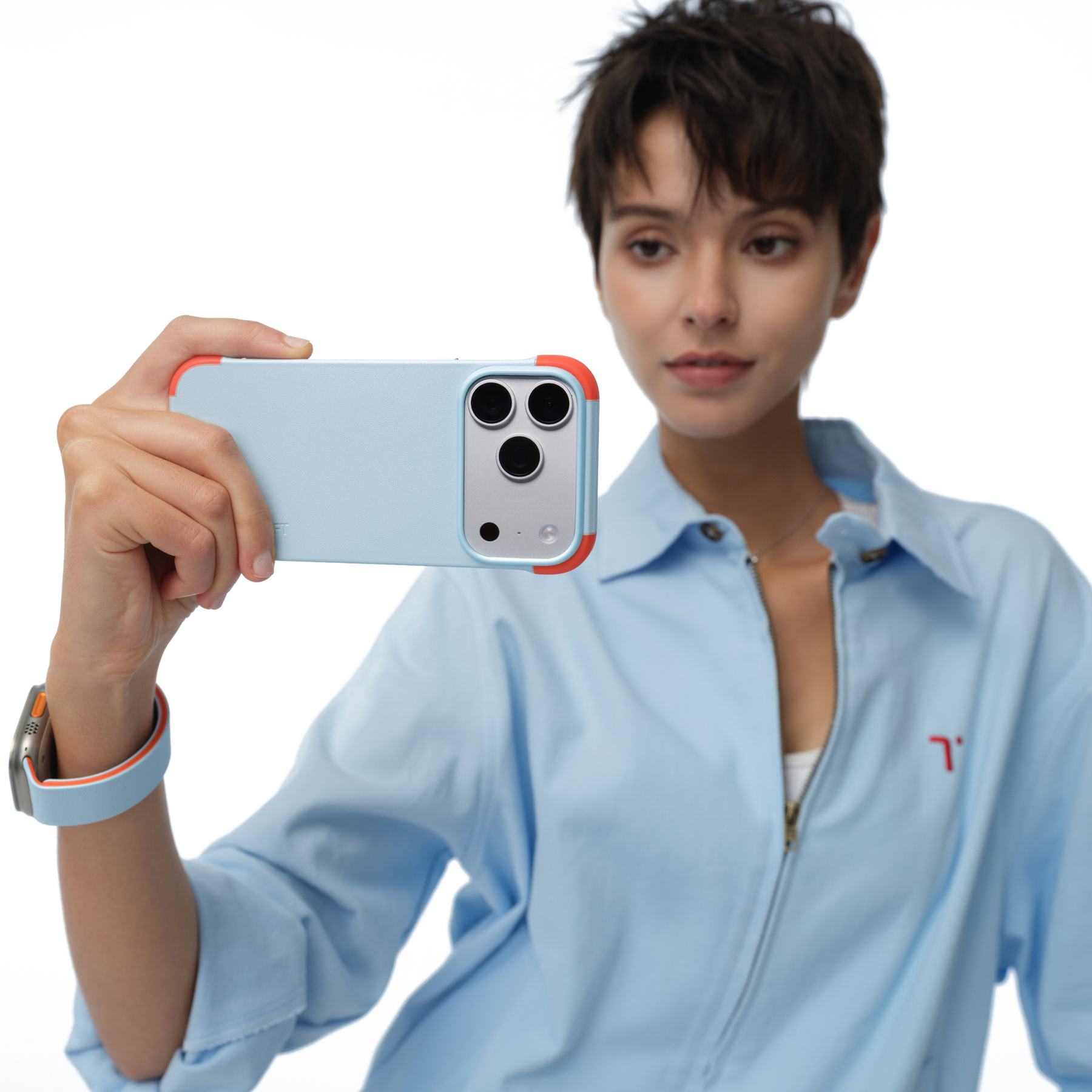MOFT Color-blocking Snap Phone Case