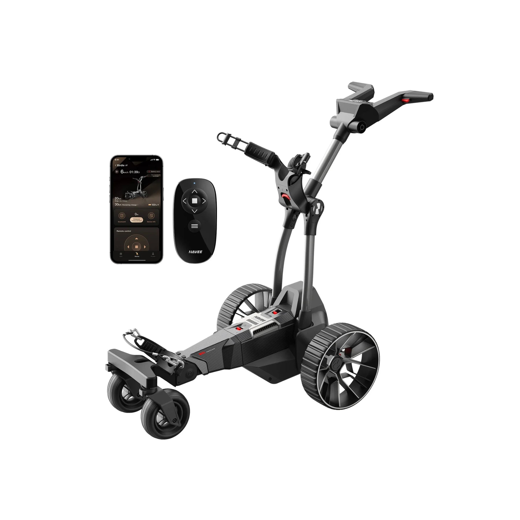NAVEE Birdie 3 Electric Golf Push Cart