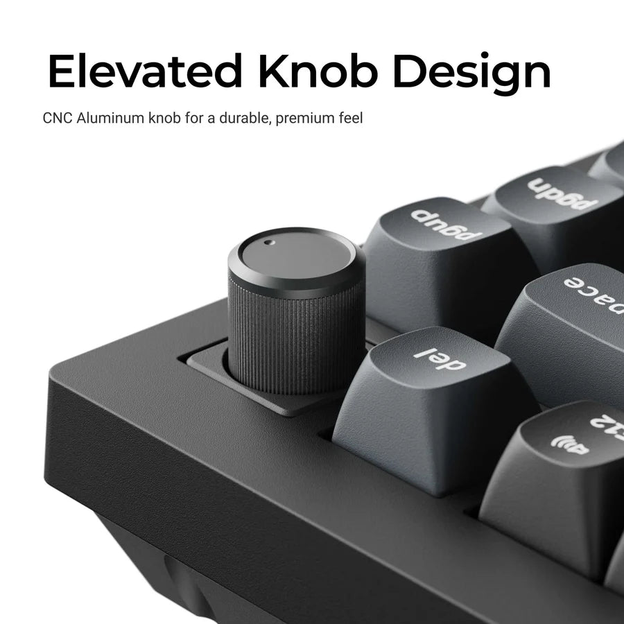 Keychron V1 Ultra 8K Wireless Custom Mechanical Keyboard - Retro Pastel