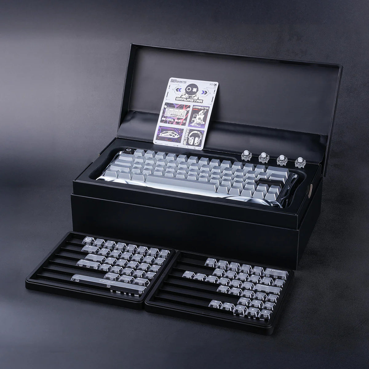 GravaStar Mercury V60 Pro Hall Effect Magnetic Switch Gaming Keyboard