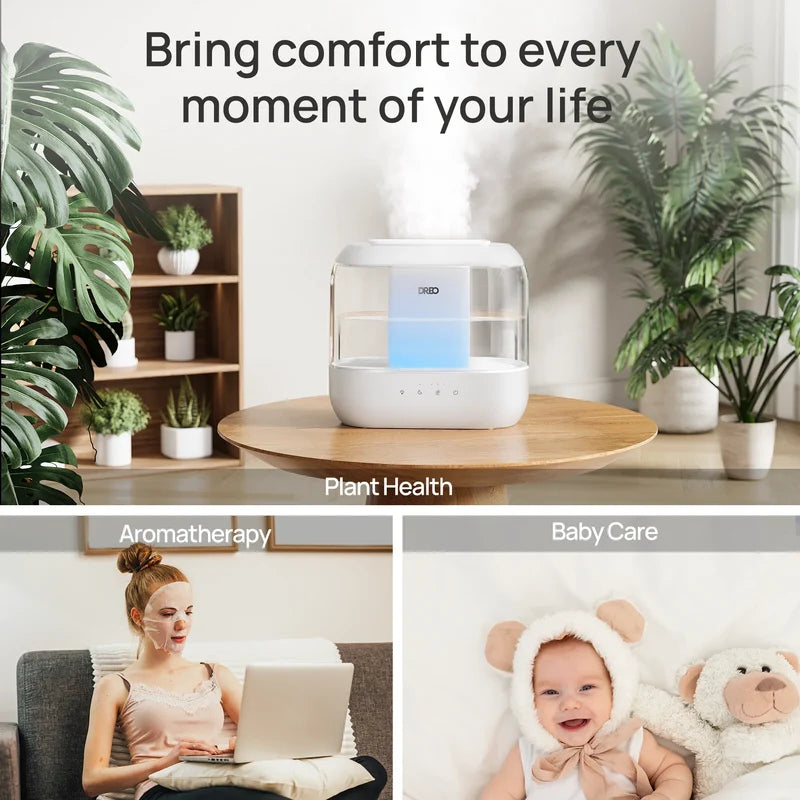 DREO Humidifier 311S Cool Mist Humidifier 4L