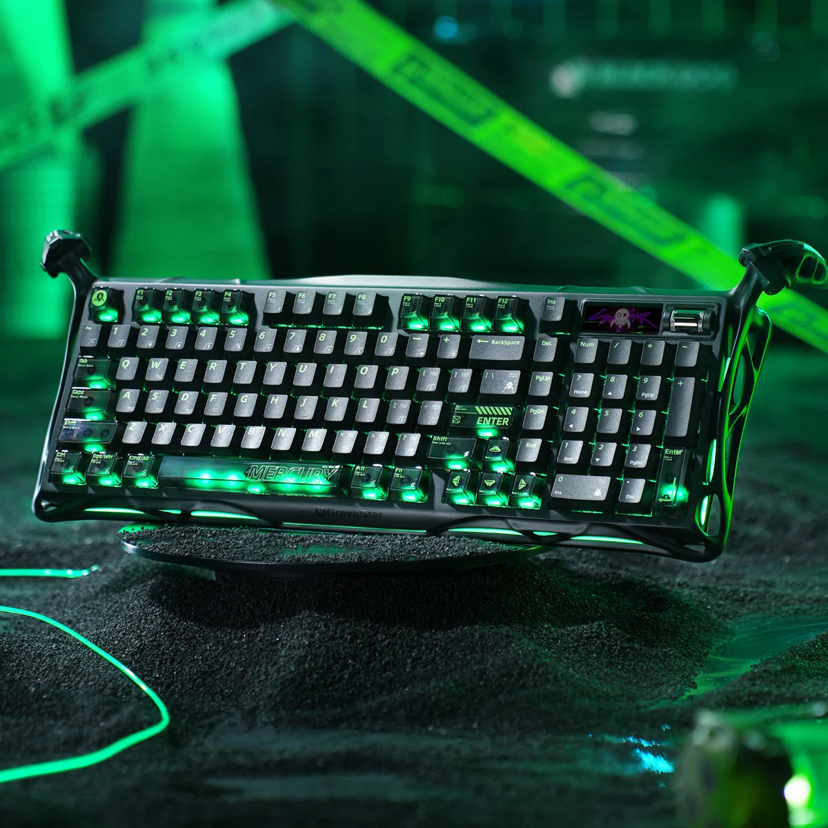 GravaStar Mercury K98 Pro 98% Full-size Wireless Mechanical Gaming Keyboard