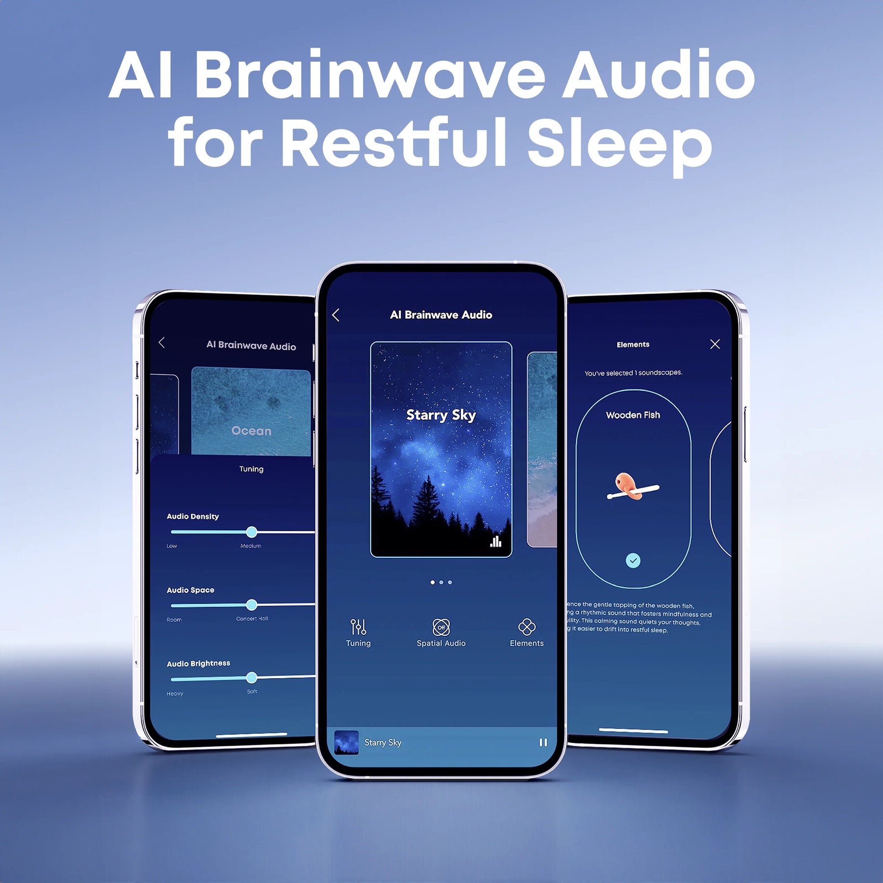 soundcore Sleep A30 Smart by Anker | Noise Cancelling Sleep Earbuds - Mist Green